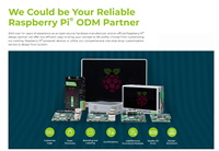 Seeedstudio Raspberry Pi 5 8GB Starter Kit Wholesale Official Distributor case with Fan 27W Power Development Kit for Resellers