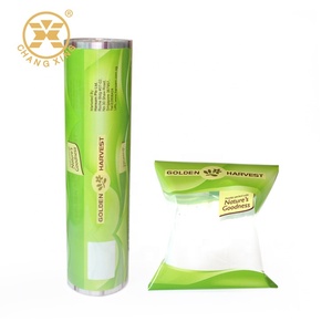 Rollo de película laminada de impresión personalizada, rollo de película de plástico para bolsita de agua de 500ml y película plegable de embalaje de alimentos para aperitivos - Product Image 5