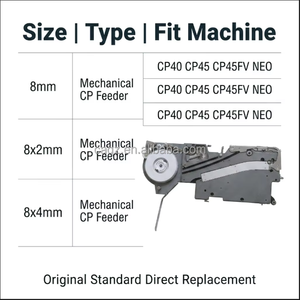 Alimentador Mecánico SMT Samsung CP Nuevo/Usado 8mm 8x2mm 8x4mm para Montadora SMT CP40 CP45 CP45FV <span class=keywords><strong>NEO</strong></span> - Product Image 2