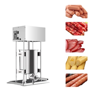 Machine à farcir les saucisses électrique automatique pour le remplissage et la fabrication de saucisses, facile à utiliser, équipement de remplissage de saucisses - Product Image 2