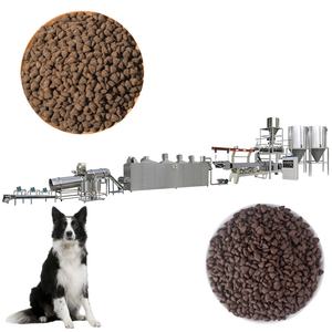 Extrudeuse de nourriture pour chiens à base de viande fraîche - Ligne de production de soufflage à double vis pour chiens de petite et moyenne taille - Product Image 2