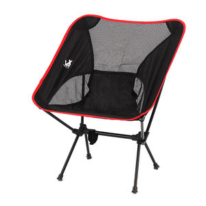 Chaise pliante de camping et de pêche ultralégère en aluminium, portable, avec sac de transport - Product Image 1
