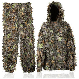 Traje de Caza Táctico Ghillie Profesional para Invierno para Hombre con Diseño de Logotipo Personalizado, 100% Poliéster, Ropa para Exteriores - Product Image 1