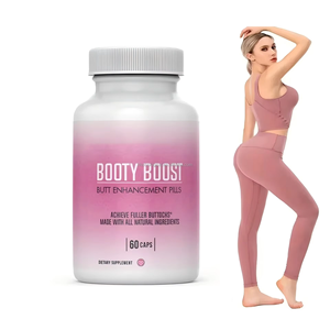 Complément Herbal Booty Boost pour l'Amélioration des Fesses, Bonbons Gélifiés BBL pour l'Augmentation des Hanches et des Fesses, Gestion de l'Énergie - 60 Capsules pour Femmes Adultes - Product Image 1