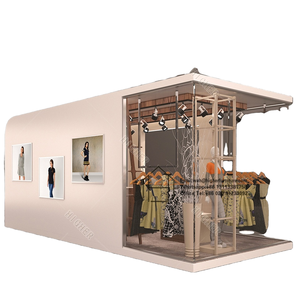 Hot bán lẻ kiosk cho quần áo thép không gỉ Giày Túi hiển thị đứng bền Mall quần áo kiosk lịch thi đấu - Product Image 1