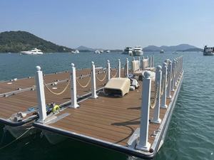 2025 nuovo Design sicuro pontone galleggiante ponte <span class=keywords><strong>idrovolante</strong></span> in lega di alluminio sistema di Dock galleggiante - Product Image 3