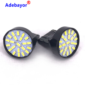 Dembélé Dernière Parking Led Voiture Ampoules 3014 22SMD Clignotant Feu arrière Feu Stop T20 7443 W21/5W - Product Image 3