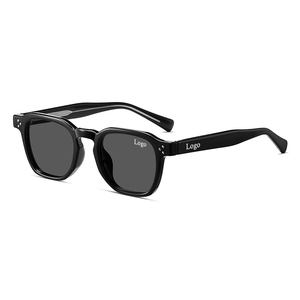 Gafas de Sol Polarizadas Tr90 de Lujo, Gafas de Sol de Diseñador 2026 para Hombre, Gafas de Sol Cuadradas Negras - Product Image 1