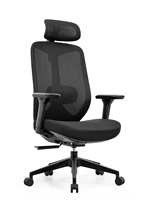 Vente en gros secrétaire chaise de bureau tournante chaise de bureau ergonomique chaise de bureau de directeur de Chine avec accoudoirs