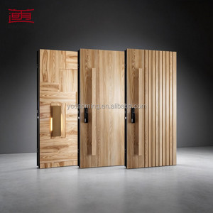 Sistema de Puertas Corredizas de Madera <span class=keywords><strong>JHK</strong></span> para Cocina, Dormitorio, Apartamento y Uso Exterior con Aislamiento Acústico, Superficie Lisa y Diseño Empotrado - Product Image 4