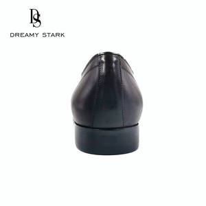 Chaussures Oxford décontractées de luxe rétro pour hommes Dreamy Stark en cuir véritable à lacets respirantes et antidérapantes pour mariage - Product Image 3