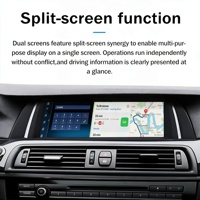 Untuk Seri MW 5 F10 Layar Sentuh 10.25" GPS Terintegrasi Navigasi Android Auto CarPlay Radio FM Kamera Mundur-Portabel
