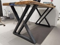 Nouveau Style Z Forme Pieds De Fer Pour Tables Base En Métal Pour Tables À Manger Bureau Bureau