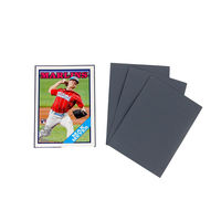 Étuis de luxe personnalisés en PP pour cartes de visite, lot de 3, finition mate, protection intégrale, sans fermeture