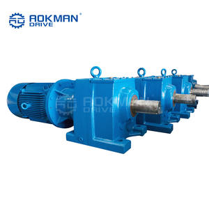 Motoréducteur de boîte de vitesses hélicoïdale durcie de précision à haute rigidité de la série R pour la transmission inverse du convoyeur - Product Image 3