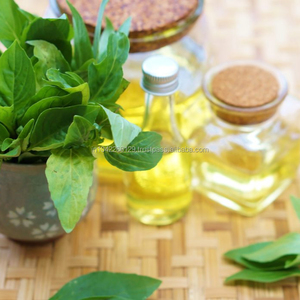 OEM 100% Pure & Natural Basil Essential Oil for <b>Diffuser</b>, Spa, Skincare, Soap & Candle Making Wholesale Bulk Manufacturer - Product Image 3