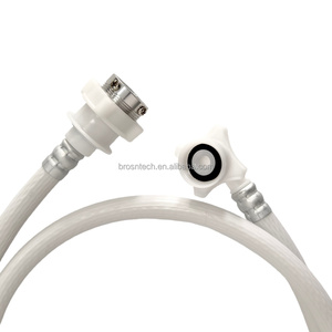 Tuyau d'arrivée d'eau universel anti-éclatement pour lave-linge, tuyau d'alimentation en eau flexible en PVC avec connecteur de 3/4 pouces pour lave-linge automatique - Product Image 3