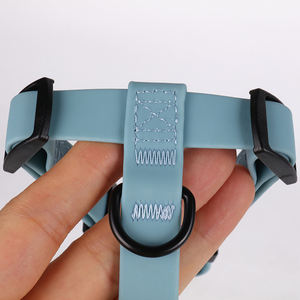 สายรัดอกสุนัขสไตล์ H ทำจากพีวีซีระบายอากาศพร้อมห่วงรูปตัว D ที่มีน้ำหนักเบาสำหรับสุนัขเดินกลางแจ้ง - Product Image 2