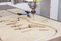Mesin Penggilingan Cnc Cina Router Cnc Mini 6090 Kayu Aluminium Pcb Presisi Tinggi untuk Pekerjaan Kayu