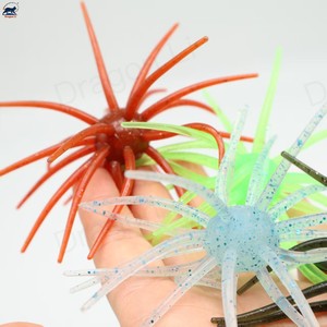 Leurre souple en TPE en forme d'ormeau flottant, 9g, <span class=keywords><strong>11cm</strong></span>, 6 couleurs, haute élasticité, résistant à la déchirure, pour montage sans lest - Product Image 2