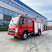 Kendaraan Pemadam Kebakaran Diesel 4x2 Baru 6-10 Ton dengan Tangki Busa & Air Terintegrasi Sistem Ganda untuk Penanggulangan Darurat