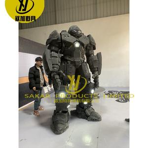 คอสเพลย์หุ่นยนต์ต่อต้านฮัลค์สีแดงเครื่องแต่งกายสำหรับผู้ใหญ่ - Product Image 6