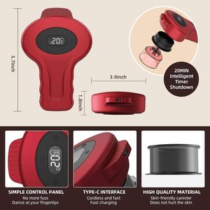 Masseur à ventouses électrique intelligent à chargement USB personnalisé avec thérapie par aspiration sous vide, appareil à ventouses pour soulager la douleur physique - Product Image 6