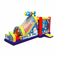 Maison de rebond pour enfants, jeu d'obstacles, château gonflable, toboggan gonflable, maison de rebond