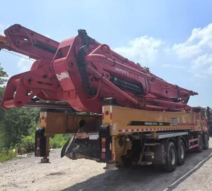 Zoomlion 38m 40m 43m Secondhand <b>Used</b> <b>Concrete</b> Pumping Mounted <b>Concrete</b> <b>Pump</b> Truck Machine for Sale IN SHANGHAI - Product Image 4