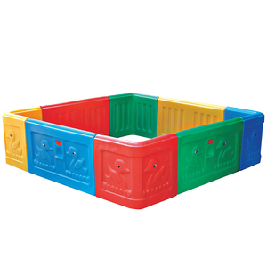 <span class=keywords><strong>Piscine</strong></span> <span class=keywords><strong>à</strong></span> boules en plastique colorée écologique pour enfants aire de jeux intérieure et extérieure de forme carrée pour <span class=keywords><strong>bébé</strong></span> - Product Image 2