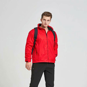 Personalizza l'Ultima Versione della Giacca Softshell Sportiva da Uomo, Giacca Impermeabile e Isolante per Campeggio all'Aperto - Product Image 2