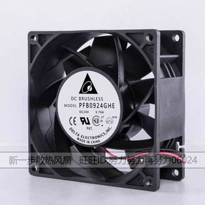 พัดลมไร้แปรงถ่าน Delta PFB0924GHE ขนาด 90 มม. 24V DC สำหรับอินเวอร์เตอร์ - Product Image 2