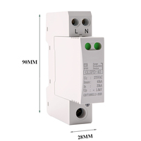 Dispositif de protection contre les surtensions AC industriel XIONGISOLAR 2P 20-40KA 275V T2 SPD Cuivre GLSPD-40 Chine