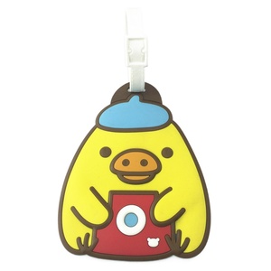 Personalized Chicken Style Soft PVC Travel Luggage Tag Funny ID Tag for Business & Promotional Gifts