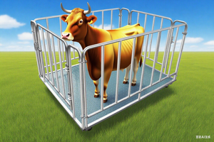 Waage für Vieh plattform für Schafe, Schweine und Kuh - Product Image 5