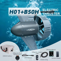 Hélice RS H01 à grande capacité de batterie et autonomie prolongée, étanche et durable pour SUP et utilisation en mer