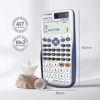 Calculatrice scientifique 417 fonctions 552 fonctions 240 fonctions Affichage matriciel à points FC-991ES Plus Boutons ABS Calendrier à piles