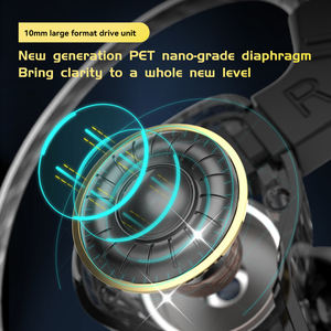 QKZ-Auriculares deportivos AK6 <span class=keywords><strong>Ares</strong></span> HIFI con cancelación de ruido, auriculares dinámicos con Cable desmontable para videojuegos - Product Image 4