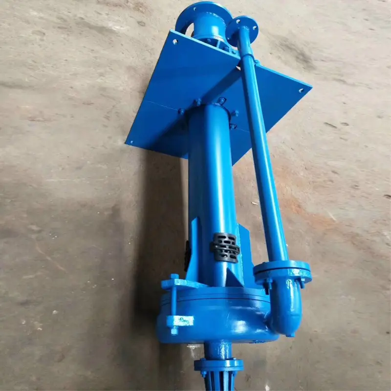 Vertical Centrifugal Water Pump YW Semi Submersible Sewage Pump Vertical Dirty Waste Water Slurry Drain Centrifugal Pump