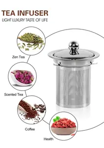 Quality Stainless Tea Strainer With Handle For Loose Tea