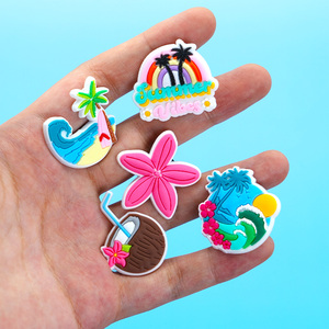 Novedad 2026: Dijes para Zapatos de Vacaciones Hawaianas, Impermeables, de Verano, con Diseño de Aguacate y <span class=keywords><strong>Cactus</strong></span>, Accesorios de Calzado al por Mayor para Adolescentes y Revendedores - Product Image 3