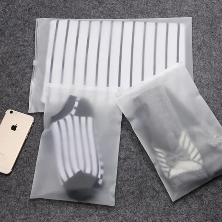 Ziplock Sealable Bags Kleidung Verpackung direkt vom Hersteller angepasst Umschlag Mylar Zipper Opp Plastiktüte für Kleidung