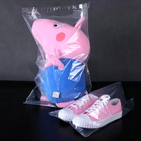Pochette CD/DVD de haute qualité avec sac en plastique OPP transparent auto-adhésif, sac rétractable BOPP, impression en héliogravure, traitement de surface
