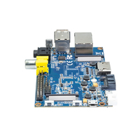 Banana Pi BPI-M1 Allwinner A20, 1 GB de Memoria DDR3, Placa con Sistema Operativo Android Linux, Salida de Audio, Electrónica Inteligente de Código Abierto, Placa de un Solo Circuito