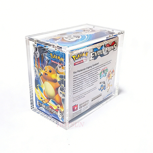 Boîte de présentation en acrylique ETB de qualité supérieure, protection UV, pour rangement de cartes Elite Trainer et de boîtes Booster & Build - Product Image 4