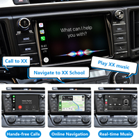 Módulo Decodificador de Interfaz Inalámbrica Apple CarPlay y Android Auto para Toyota RAV4 2014-2018, Actualización de Pantalla Original