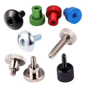 Vít Ngón Cái Đầu Ngón Cái Đầu Máy Giặt Bằng Cao Su Phẳng Màu Đen Thép Không Gỉ M2 M3 M4 Mạ Kẽm Độ Chính Xác Cao Của Trung Quốc - Product Image 6