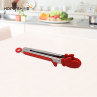 Pinces alimentaires en silicone antidérapantes et résistantes à la chaleur de 9 pouces avec outils en acier inoxydable pour la cuisine – Ustensiles de cuisine en gros