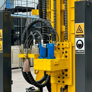 Impianto di perforazione per pozzi d'acqua con motore Diesel CS200 con pompa Max 200m di profondità per scavare pozzi profondi - Product Image 4