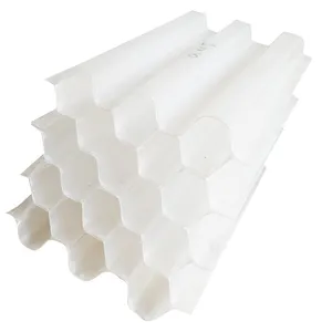 1Mm Pp Of Pvc Uv Beschermen Geneigd Lamellen Clarifier Media Buis Kolonist Voor Afval Water En Drink Water